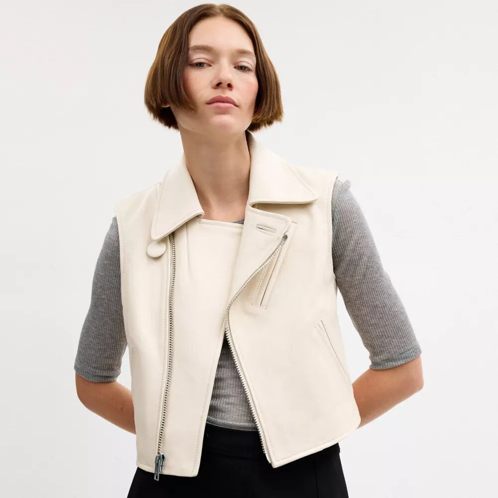 Gilets de moto en cuir