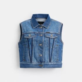 Gilets de travail en denim rétréci