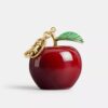 Grand bijou de sac en forme de pomme