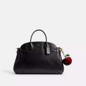Grand bijou de sac en forme de pomme