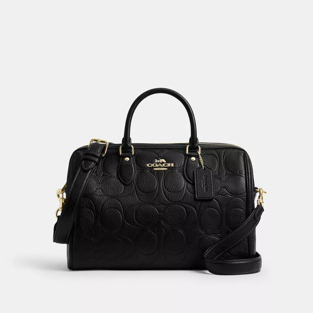 Grand sac cartable Rowan en cuir emblématique
