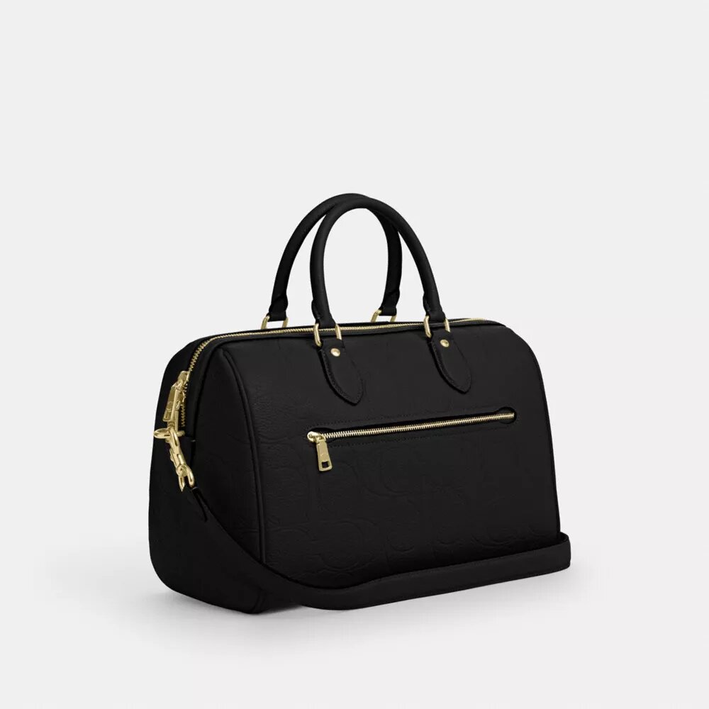 Grand sac cartable Rowan en cuir emblématique