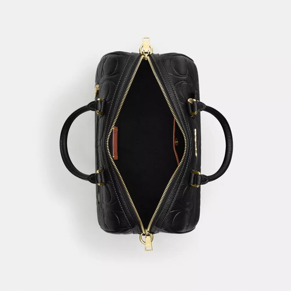 Grand sac cartable Rowan en cuir emblématique