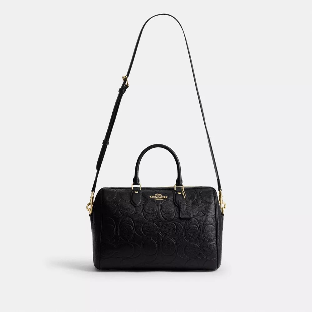 Grand sac cartable Rowan en cuir emblématique