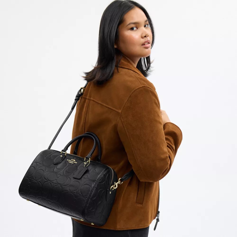 Grand sac cartable Rowan en cuir emblématique
