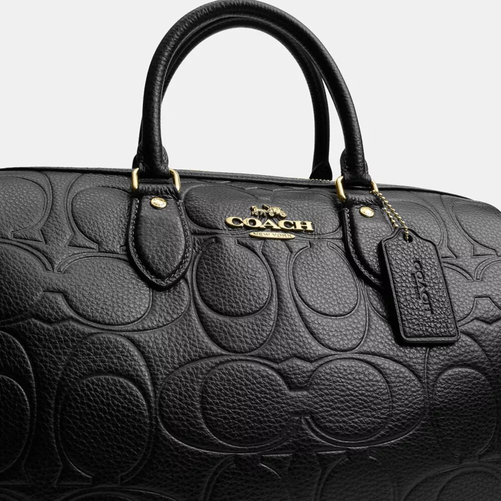 Grand sac cartable Rowan en cuir emblématique