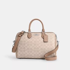 Grand sac cartable Rowan en Signature Canvas