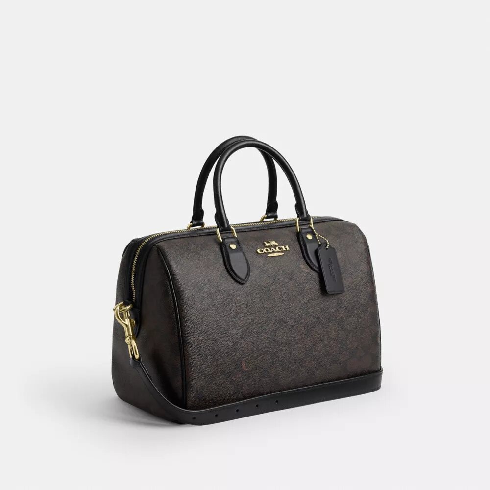 Grand sac cartable Rowan en Signature Canvas