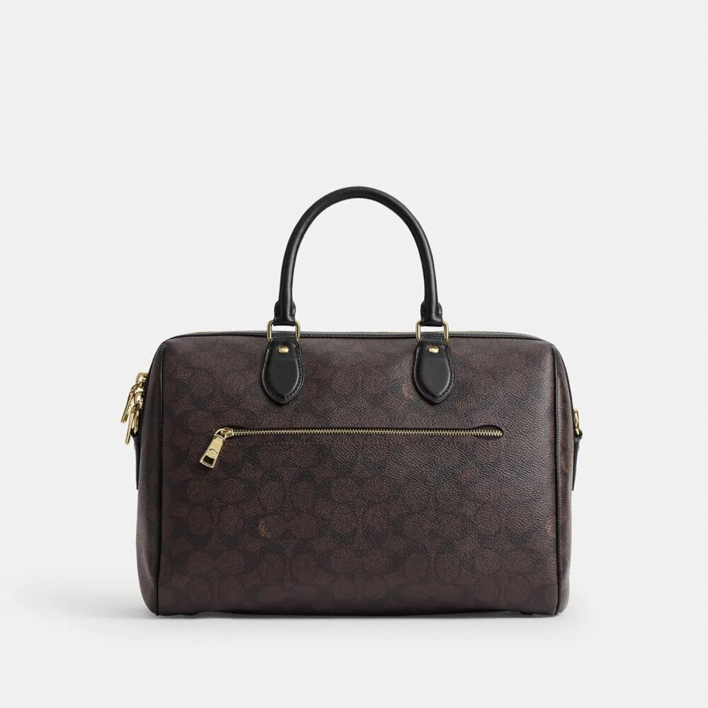 Grand sac cartable Rowan en Signature Canvas