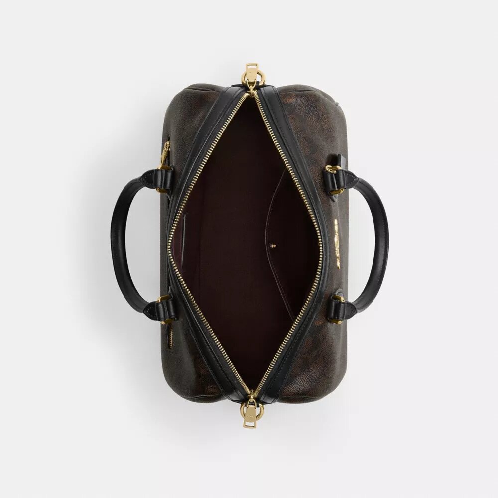 Grand sac cartable Rowan en Signature Canvas