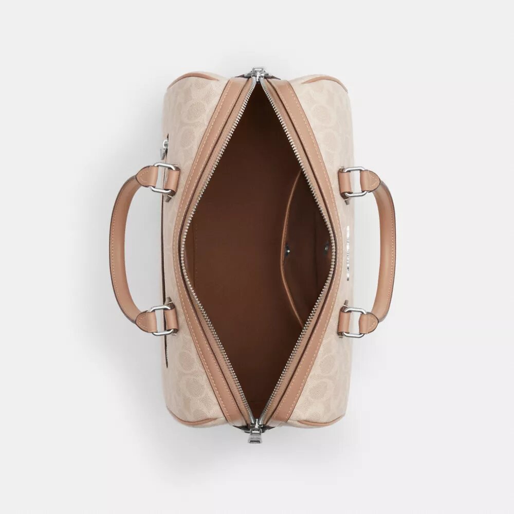 Grand sac cartable Rowan en Signature Canvas