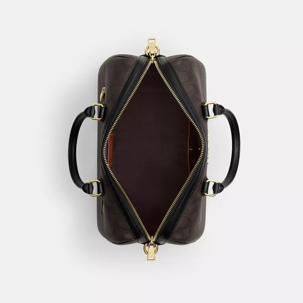 Grand sac cartable Rowan en Signature Canvas