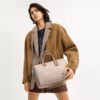 Grand sac cartable Rowan en Signature Canvas
