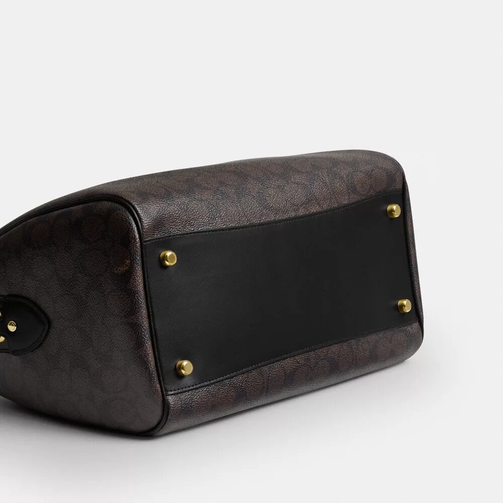 Grand sac cartable Rowan en Signature Canvas