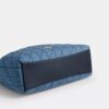 Grand sac porté épaule Evelyn en coton régénératif avec matelassage