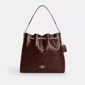 Grand sac porté épaule Evelyn matelassé