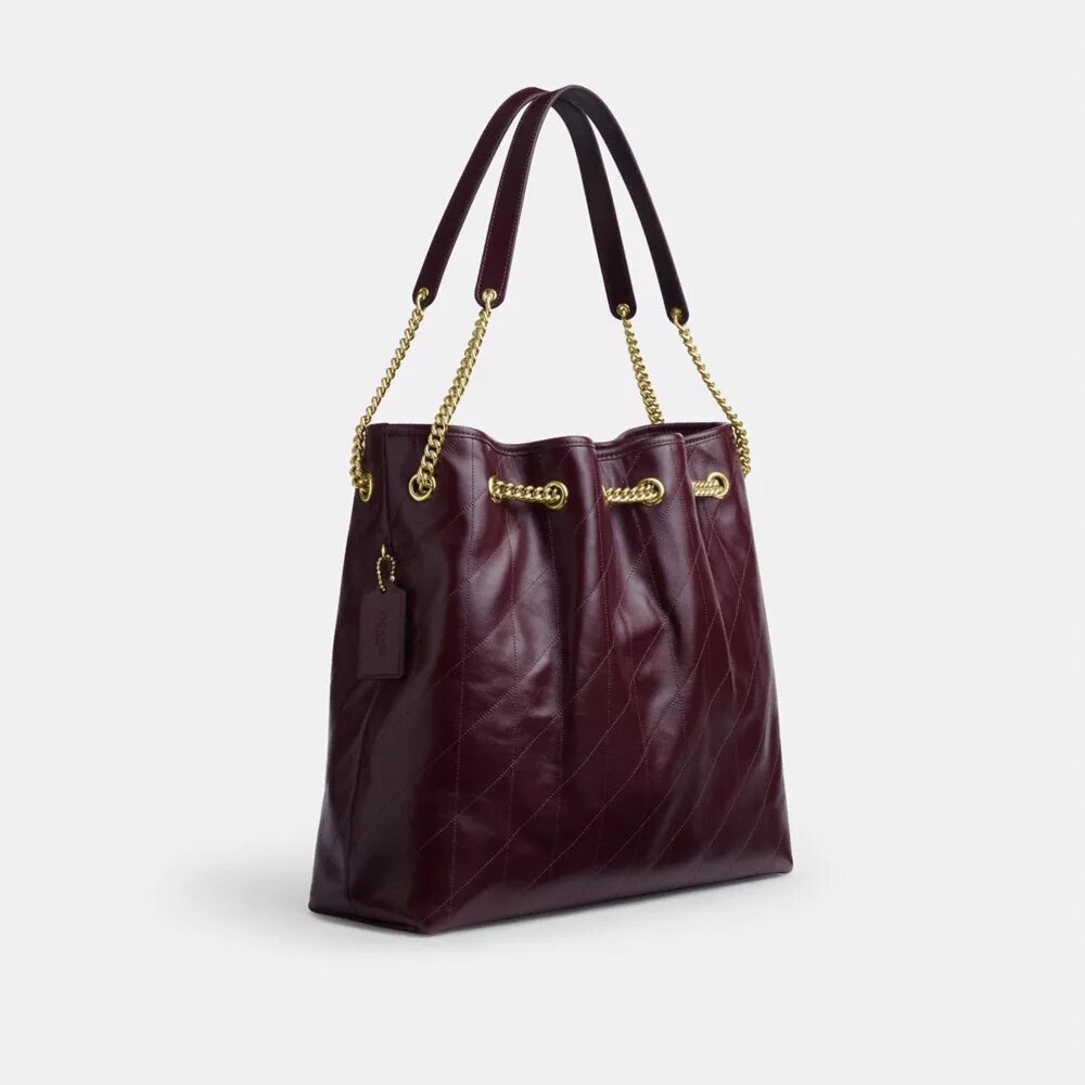 Grand sac porté épaule Evelyn matelassé