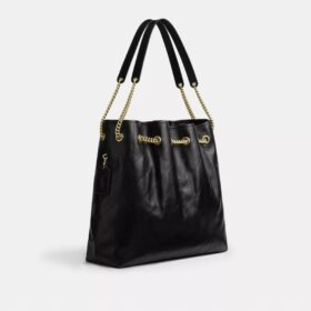 Grand sac porté épaule Evelyn matelassé
