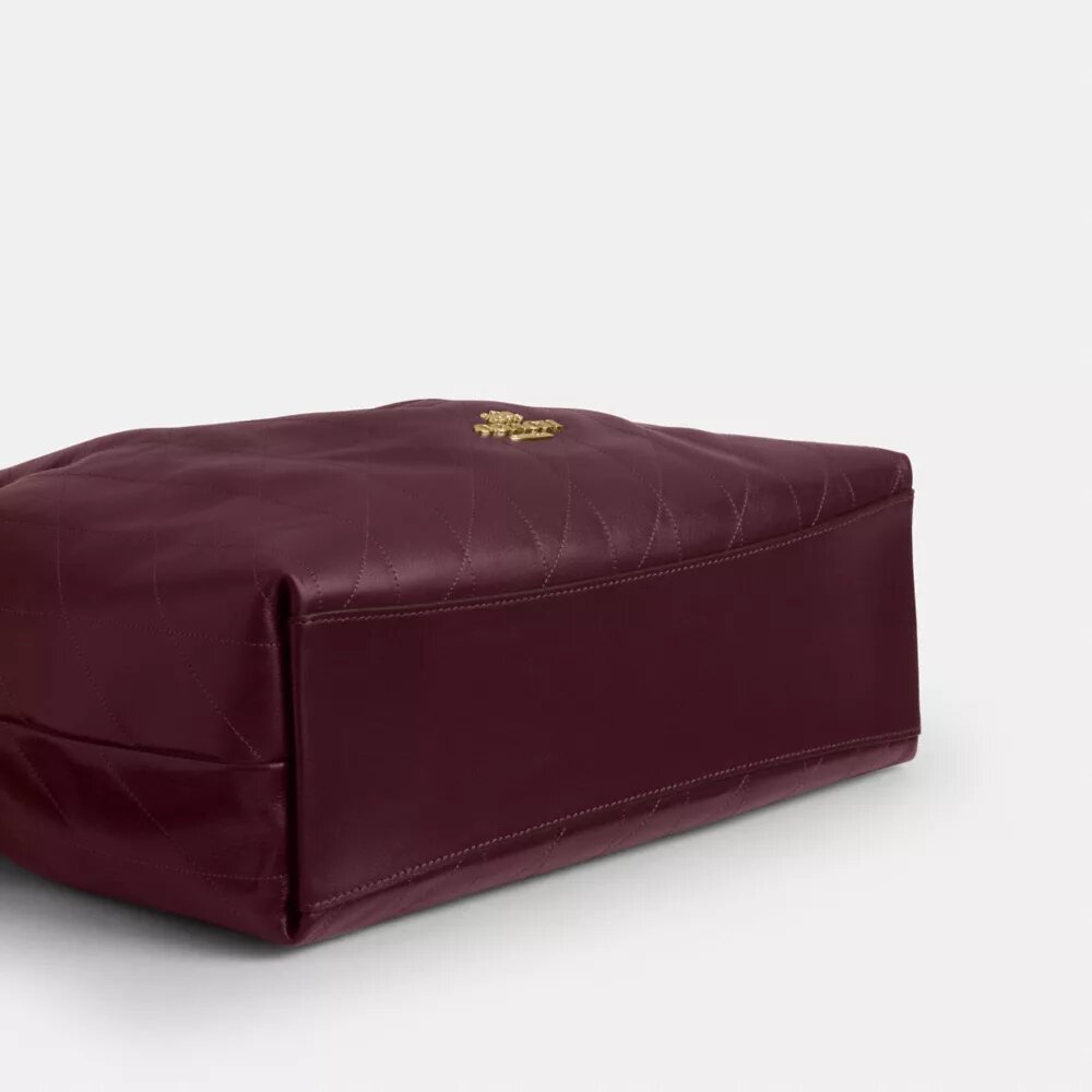 Grand sac porté épaule Evelyn matelassé