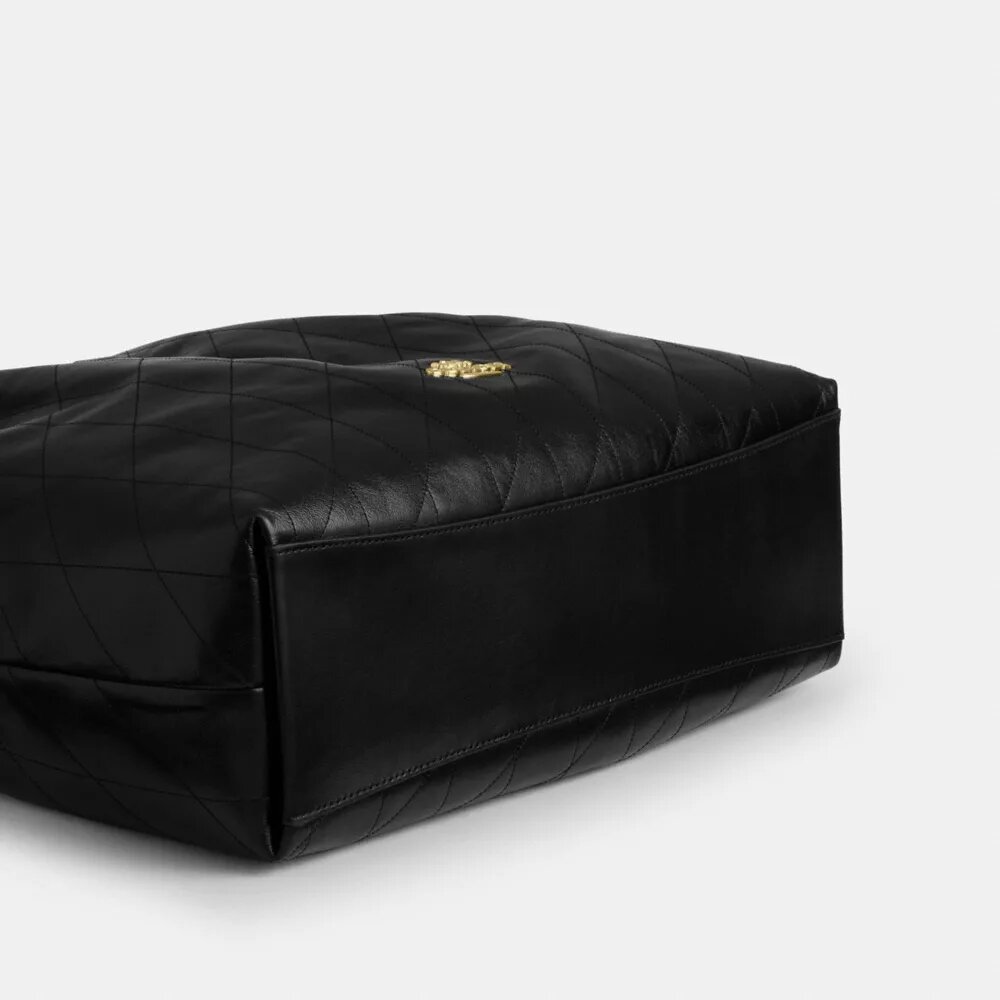 Grand sac porté épaule Evelyn matelassé