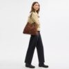 Grand sac porté épaule Evelyn matelassé