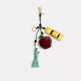 Grande breloque « New York Cluster » pour bijou de sac