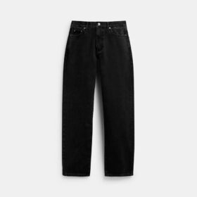 Jeans en denim à coupe droite