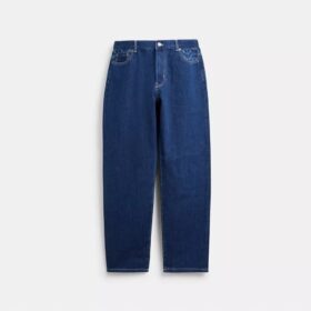 Jeans en denim à coupe droite