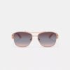 Lunettes de soleil aviateur étroites « Signature Ombra »