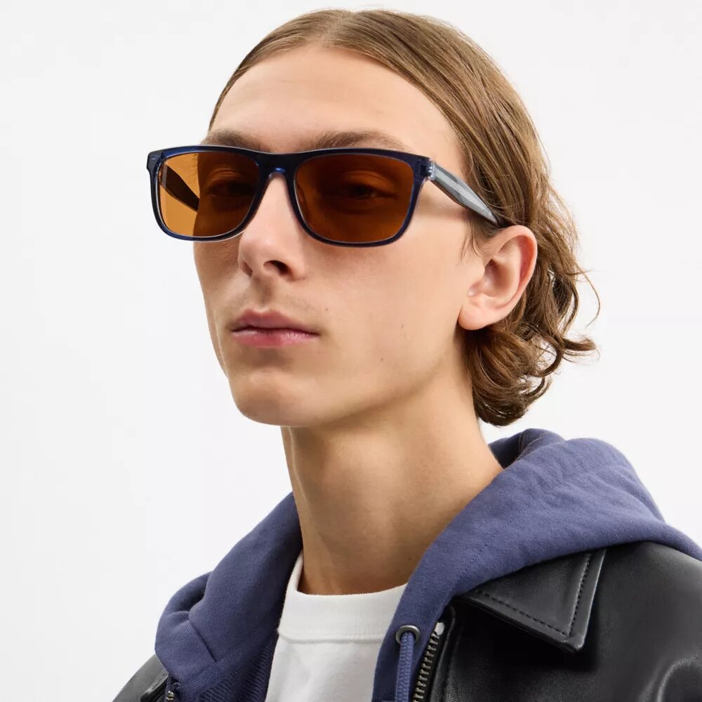Lunettes de soleil carrées