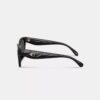 Lunettes de soleil carrées matelassées