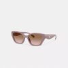 Lunettes de soleil carrées « œil de chat » avec monture C