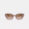 Lunettes de soleil carrées « œil de chat » avec monture C