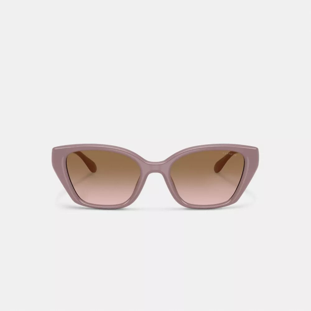 Lunettes de soleil carrées « œil de chat » avec monture C