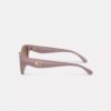 Lunettes de soleil carrées « œil de chat » avec monture C