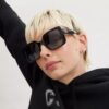Lunettes de soleil carrées oversize
