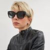 Lunettes de soleil carrées oversize « Charms »