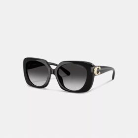 Lunettes de soleil carrées oversize « Maxi Sculpted C »