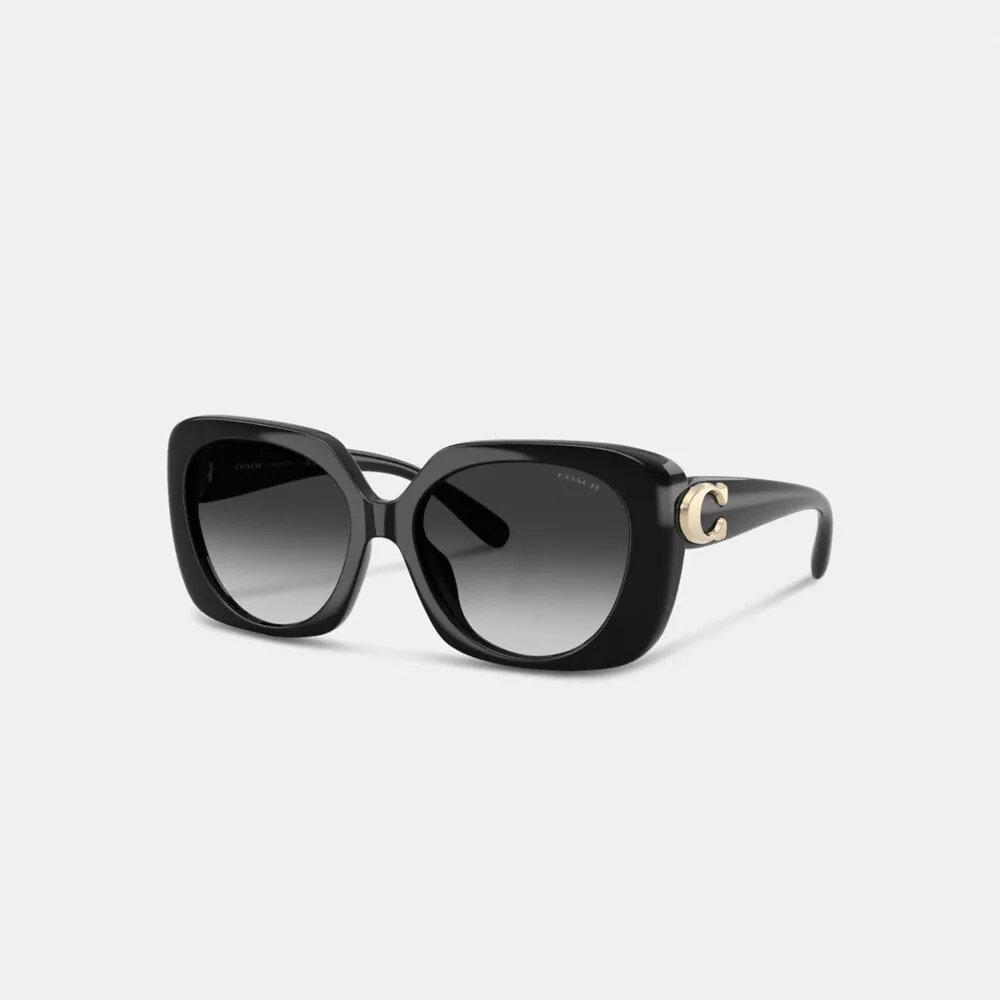 Lunettes de soleil carrées oversize « Maxi Sculpted C »