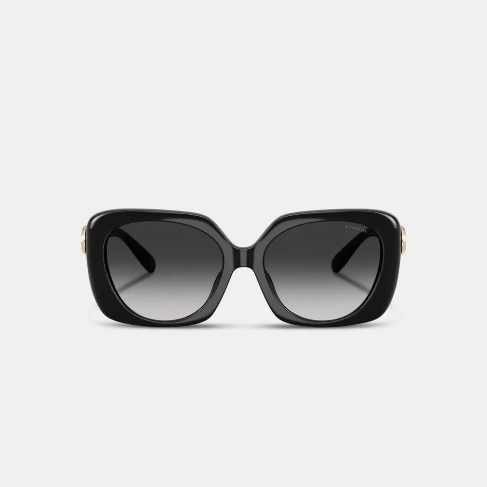 Lunettes de soleil carrées oversize « Maxi Sculpted C »