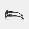 Lunettes de soleil carrées oversize « Maxi Sculpted C »