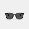 Lunettes de soleil carrées texturées