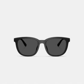 Lunettes de soleil carrées texturées