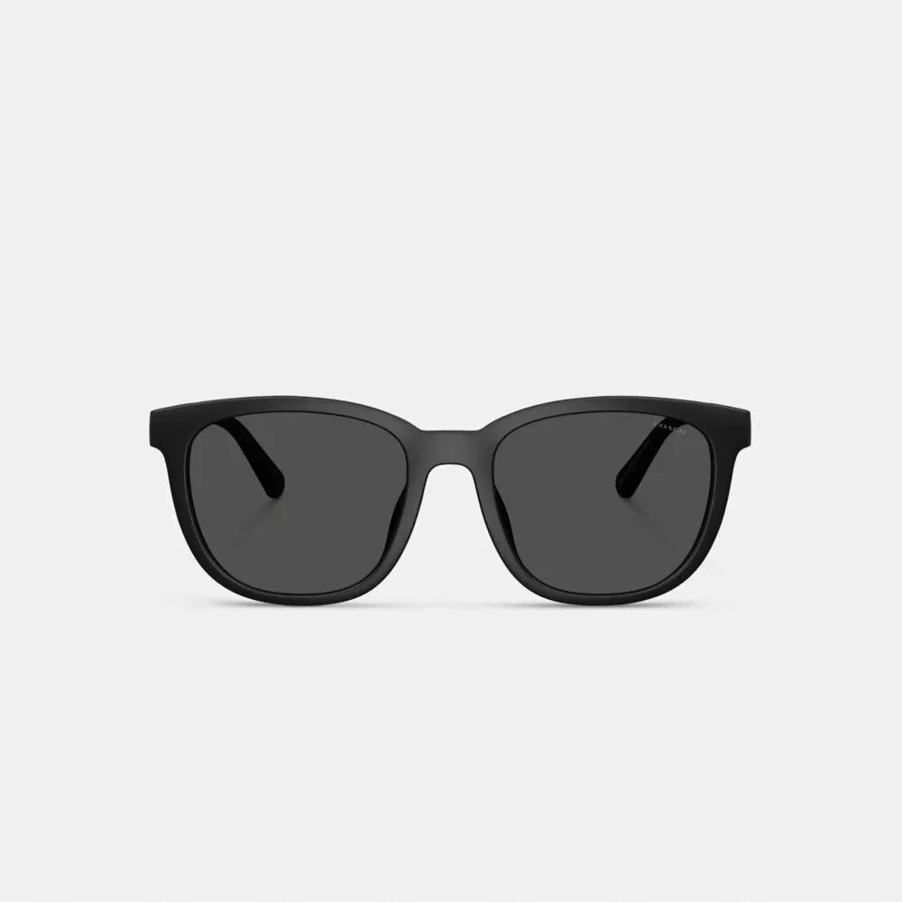 Lunettes de soleil carrées texturées