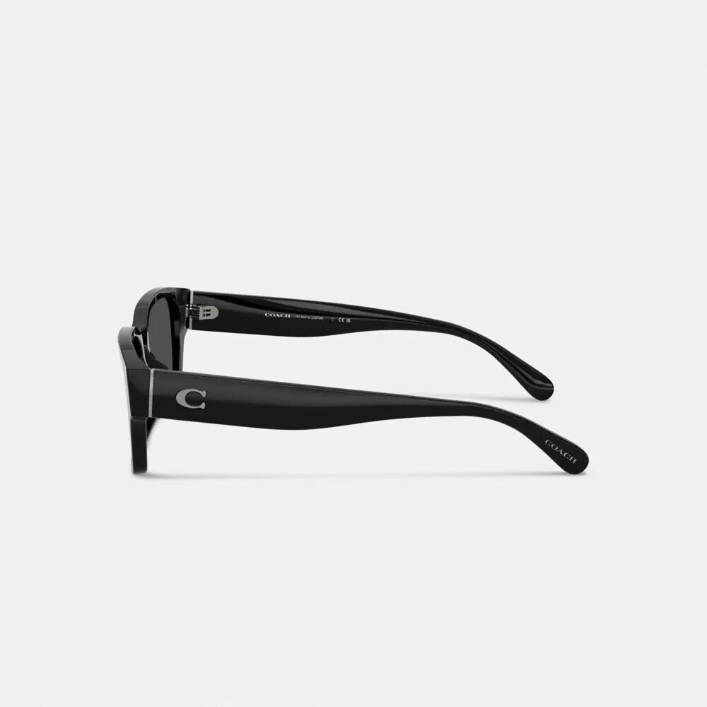 Lunettes de soleil carrées étroites Maxi Sculpted C