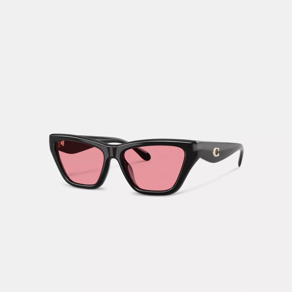 Lunettes de soleil « Cat Eye » avec motif « C »