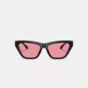 Lunettes de soleil « Cat Eye » avec motif « C »