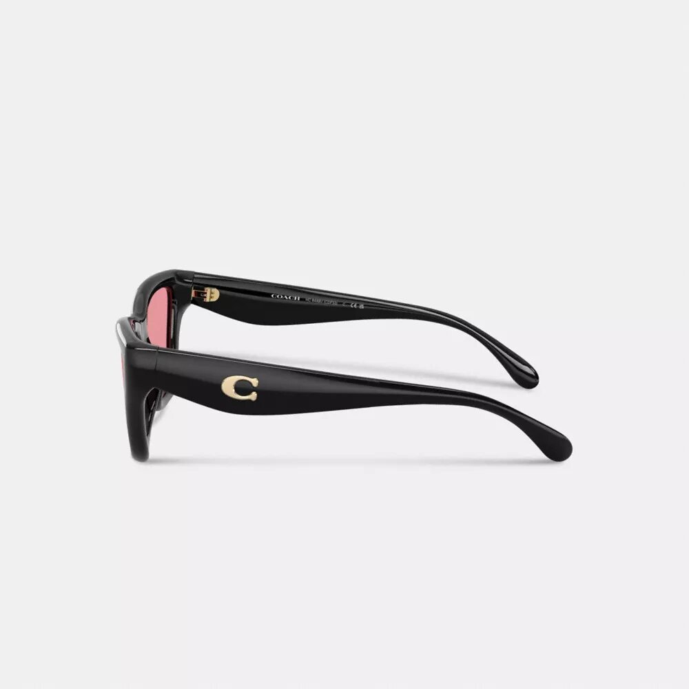 Lunettes de soleil « Cat Eye » avec motif « C »