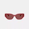 Lunettes de soleil géométriques « œil de chat »