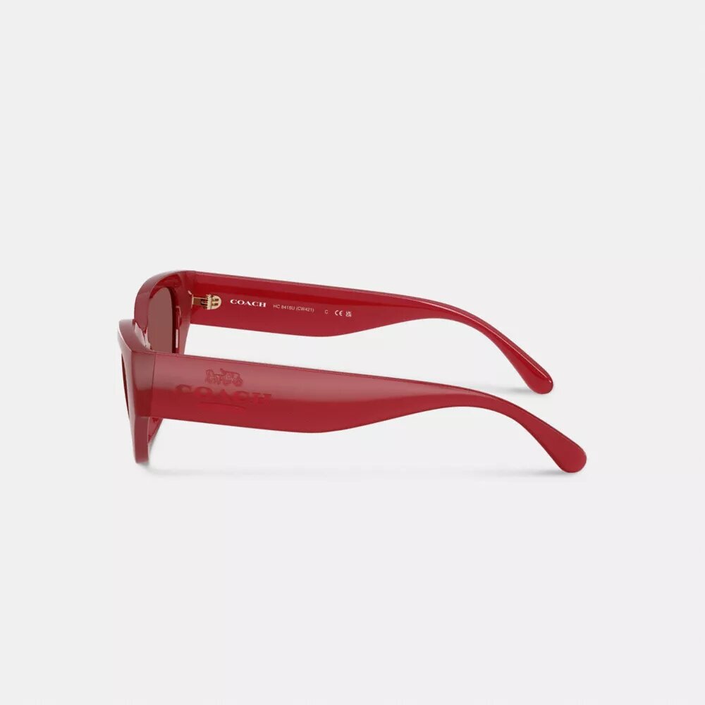 Lunettes de soleil géométriques « œil de chat »